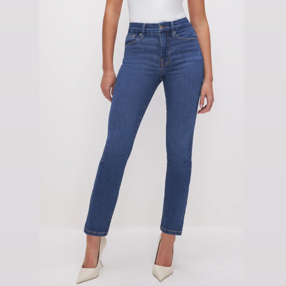 Good American Good Legs Skinny Jeans Blue Wash Women’s Size 4/27